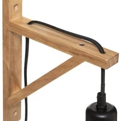 Applique Murale équerre Bois Wild Atmosphera -Décoration De Meubles applique murale equerre bois wild atmosphera 2