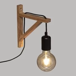 Applique Murale équerre Bois Wild Atmosphera -Décoration De Meubles applique murale equerre bois wild atmosphera 3