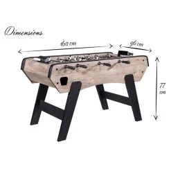 Babyfoot Esposito Coloris Industriel -Décoration De Meubles babyfoot esposito coloris industriel 4