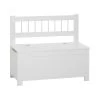 Banc Coffre à Jouets Enfant Blanc Atmosphera -Décoration De Meubles banc coffre a jouets enfant blanc atmosphera