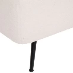 Banc Coffre Bouclette Blanc Aurora Atmosphera -Décoration De Meubles banc coffre bouclette blanc aurora atmosphera 1 3