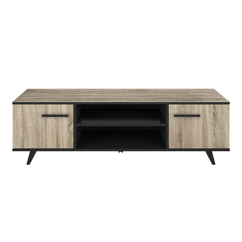 Demeyere Meuble TV Bruce 2 Portes 2 Niches 4 Demeyere Meuble TV Bruce 2 Portes 2 Niches – Image 2