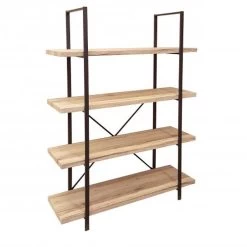 Bibliothèque 4 étagères Chicago 7 Bibliothèque 4 étagères Chicago -Décoration De Meubles bibliotheque 4 etageres chicago 2