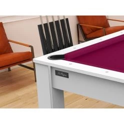 Billard Américain Arizona 7 Pieds Blanc Laqué / Tapis Prune 11 Billard Américain Arizona 7 Pieds Blanc Laqué / Tapis Prune -Décoration De Meubles billard americain arizona 7 pieds blanc tapis prune 2