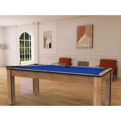 Billard Américain Arizona 7 Pieds Hêtre Boisé / Tapis Bleu -Décoration De Meubles billard americain arizona 7 pieds hetre boise tapis bleu 3