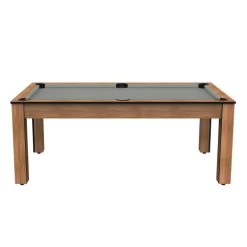 Billard Américain Arizona 7 Pieds Hêtre Boisé / Tapis Gris