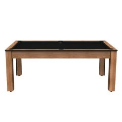 Billard Américain Arizona 7 Pieds Hêtre Boisé / Tapis Noir