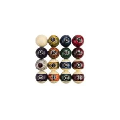 Billes De Billard Marble 57 Mm Lot De 16 Pour Jeu Américain -Décoration De Meubles billes de billard marble 57 mm lot de 16 pour jeu americain 1