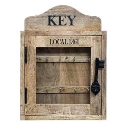 Boite à Clés Key 30x40 Bois Atmosphera -Décoration De Meubles boite a cles 30x40 bois atmosphera 4