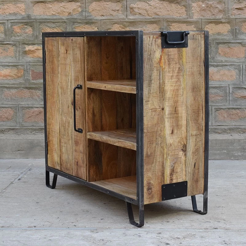 Buffet 1 Porte 3 Niches Manguier 6 Buffet 1 Porte 3 Niches Manguier – Image 4