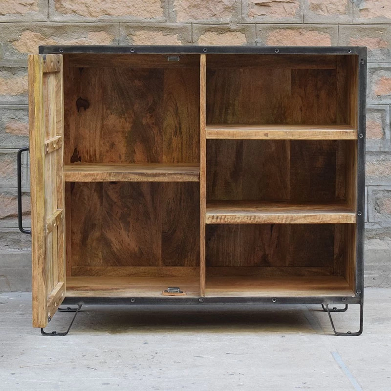 Buffet 1 Porte 3 Niches Manguier 10 Buffet 1 Porte 3 Niches Manguier – Image 8