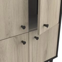 Demeyere Buffet 4 Portes Industriel Arty -Décoration De Meubles buffet 4 portes industriel arty 1 3