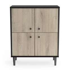 Demeyere Buffet 4 Portes Industriel Arty -Décoration De Meubles buffet 4 portes industriel arty 1 4