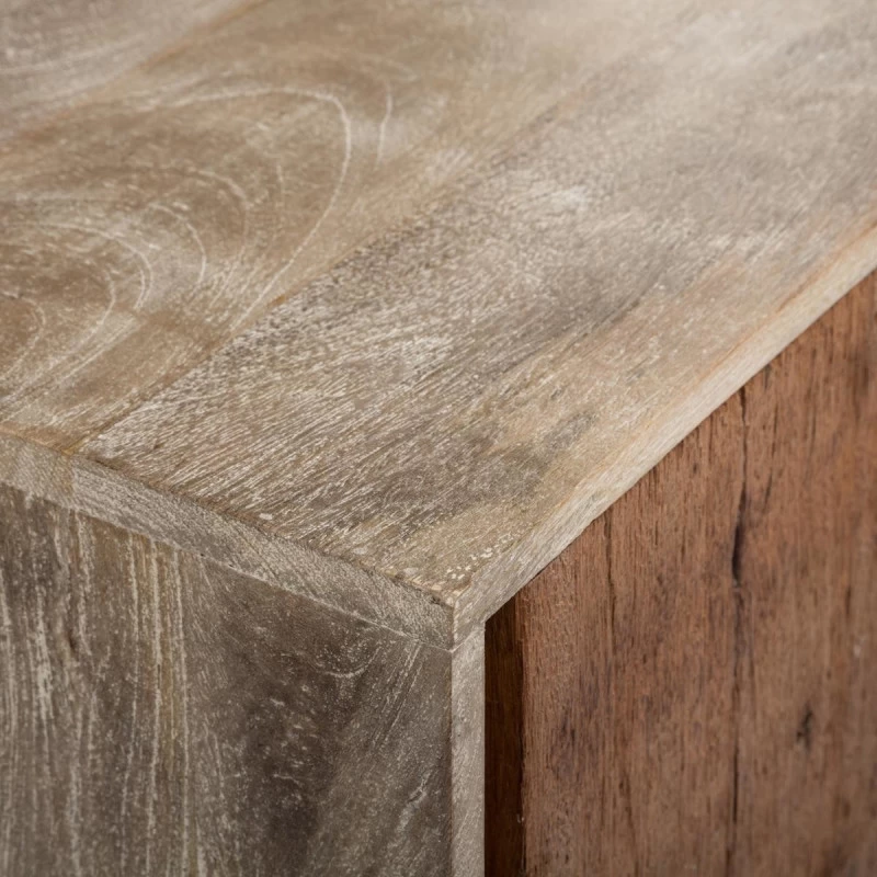 Buffet En Bois De Manguier Koval Nuances Unies Atmosphera 8 Buffet En Bois De Manguier Koval Nuances Unies Atmosphera – Image 6