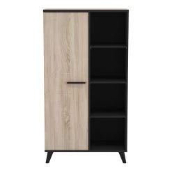 Demeyere Buffet Haut Bruce 1porte 4 Niches -Décoration De Meubles buffet haut bruce 1porte 5 niches 2