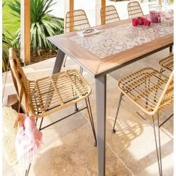 Chaise Extérieure Lambada Sésame & Graphite Hespéride 8 Chaise Extérieure Lambada Sésame & Graphite Hespéride -Décoration De Meubles chaise exterieure lambada sesame graphite hesperide 2