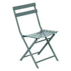 Chaise Métal Pliante Greensboro Vert Jade Hespéride