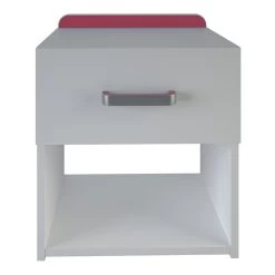 Demeyere Chevet 1 Tiroir Reverso Rose Ou Bleu -Décoration De Meubles chevet 1 tiroir reverso rose ou bleu 5