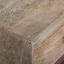 Chevet 3 Tiroirs Unis Koval Atmosphera -Décoration De Meubles chevet 3 tiroirs unis atmosphera 1 2