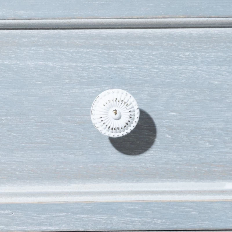 ATMOSPHERA Chiffonnier 4 Tiroirs TASHA Gris 4 ATMOSPHERA Chiffonnier 4 Tiroirs TASHA Gris – Image 2