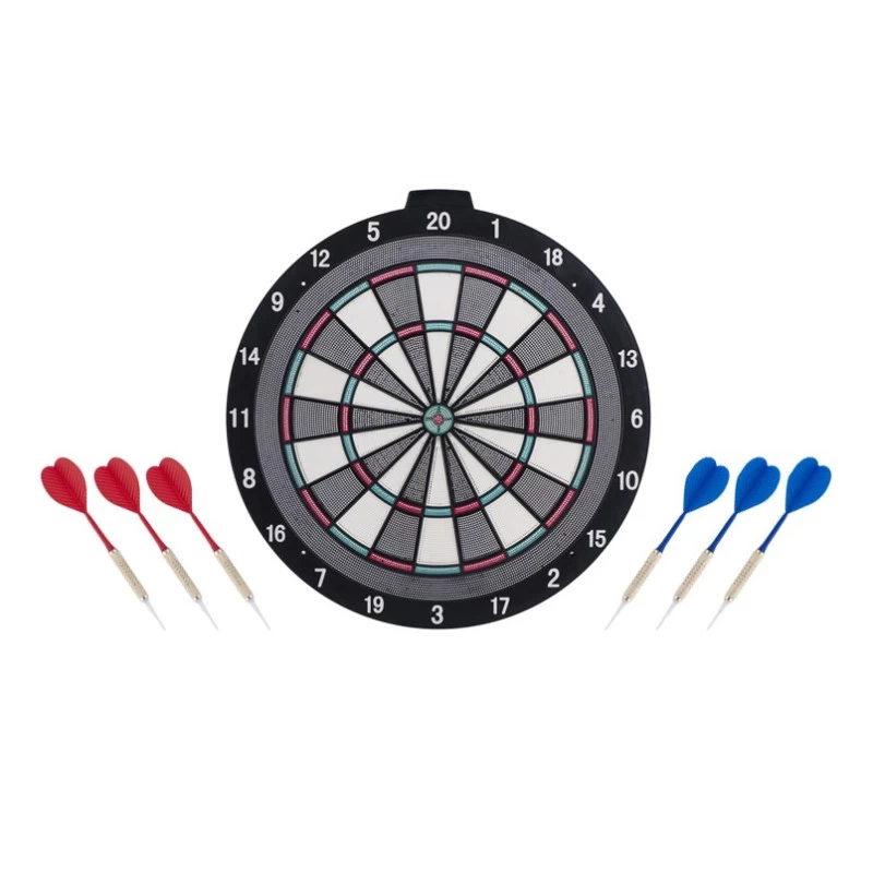 Cible De Fléchettes à Pointe Plastique D45cm 3 Cible De Fléchettes à Pointe Plastique D45cm