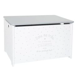 Coffre à Jouets Ma Tribu Gris Atmosphera