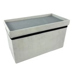 Coffre Blanc Pliable Gris Compatible Briques 11 Coffre Blanc Pliable Gris Compatible Briques -Décoration De Meubles coffre blanc pliable gris compatible briques 1 2