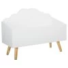 Coffre De Rangement Nuage Blanc Atmosphera -Décoration De Meubles coffre de rangement nuage blanc atmosphera