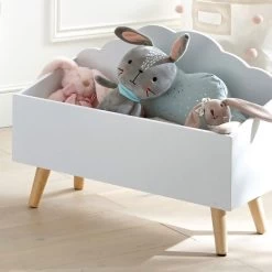 Coffre De Rangement Nuage Blanc Atmosphera 7 Coffre De Rangement Nuage Blanc Atmosphera -Décoration De Meubles coffre de rangement nuage blanc atmosphera 2