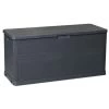 Coffre De Rangement Woody Gris 280 Litres -Décoration De Meubles coffre de rangement woody gris 280 litres