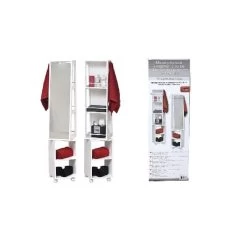 Colonne Miroir Pivotant Sur Roulettes -Décoration De Meubles colonne miroir pivotant sur roulettes 2