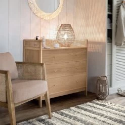 Commode 3 Tiroirs Cannage Arty Atmosphera -Décoration De Meubles commode 3 tiroirs cannage arty atmosphera 3