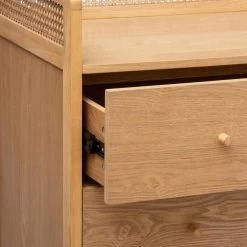 Commode 3 Tiroirs Cannage Arty Atmosphera -Décoration De Meubles commode 3 tiroirs cannage arty atmosphera 5