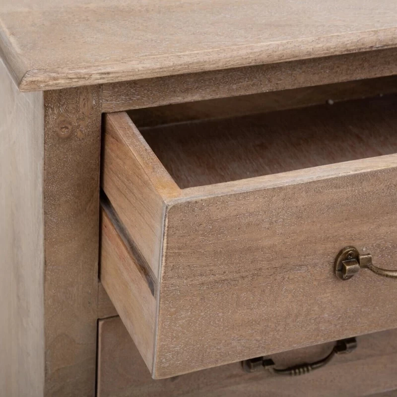 Commode 3 Tiroirs Hiver En Bois Atmosphera 6 Commode 3 Tiroirs Hiver En Bois Atmosphera – Image 4