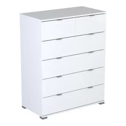 Demeyere Commode 4+2 Tiroirs Blanche Perfect