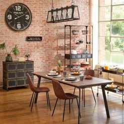 Commode Métal 9 Tiroirs Broc Atmosphera -Décoration De Meubles commode metal 9 tiroirs zaret atmosphera 4