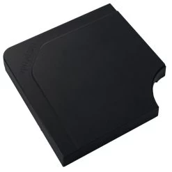 Dalle Pour Parasol 15 Kg Béton Stacio Noir Hespéride