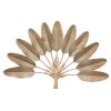 Déco Murale Métal 112x74 Feuilles Dorées Atmosphera -Décoration De Meubles deco murale metal 112x74 feuilles dorees atmosphera