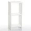 Étagère 2 Cases Blanche 2 Étagère 2 Cases Blanche -Décoration De Meubles etagere 2 cases