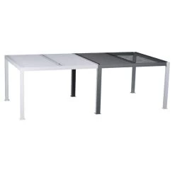 Extension Latérale Pour Pergola Majaé 3,6x3,6m Hespéride -Décoration De Meubles extension laterale pour pergola majae 36x36m hesperide 1 2