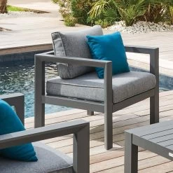 Fauteuil De Jardin Evasion Graphite Hespéride -Décoration De Meubles fauteuil de jardin evasion graphite hesperide 1 1