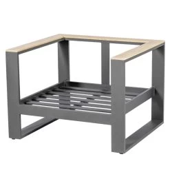 Fauteuil De Salon Emperia Graphite Hespéride -Décoration De Meubles fauteuil de salon emperia graphite hesperide 2