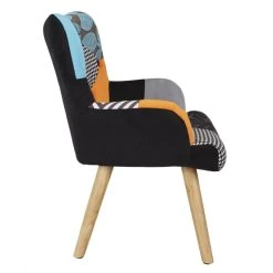 Fauteuil Enfant H67 Cm Patchwork Helsinki -Décoration De Meubles fauteuil enfant h67 cm patchwork helsinki 4