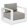 Fauteuil Extérieur 1 Place Allure Blanc Hespéride
