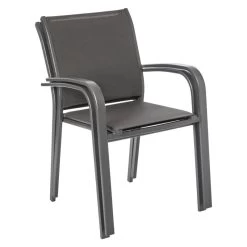 Fauteuil Extérieur Essentia Anthracite/graphite Hespéride -Décoration De Meubles fauteuil exterieur essentia anthracite graphite hesperide 3