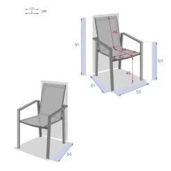 Fauteuil Pavane Hespéride Anthracite/graphite -Décoration De Meubles fauteuil pavane hesperide anthracitegraphite 3