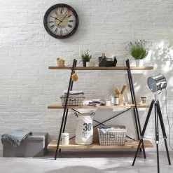 Horloge Décor Cordes D68 Atmosphera -Décoration De Meubles horloge au decor cordes 68cm 2