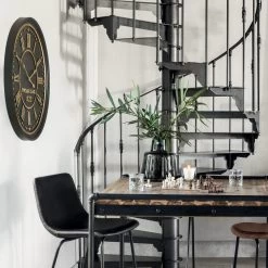 Horloge En Bois D77 Aedan Atmosphera -Décoration De Meubles horloge en bois d77 aedan atmosphera 3