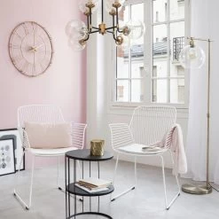 Horloge Géante Silence Métal Doré D70 Cm Atmosphera -Décoration De Meubles horloge geante silence metal dore d70 cm atmosphera 2