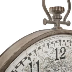 Horloge Métal Vitre Bombée D55 Cm Atmosphera -Décoration De Meubles horloge metal vitre bombee diam 55 cm atmosphera 2